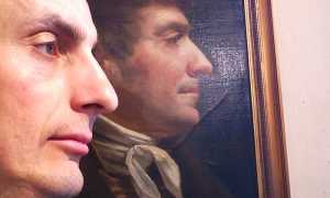 selfie mostra Renato Servetti