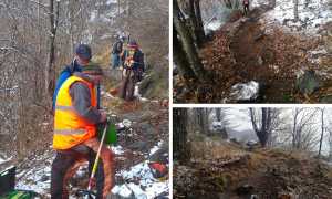 sentiero colloro pulizia