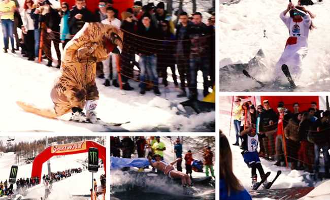 snow pool party devero Mix 17