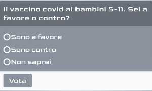 sondaggio vaccino bambini