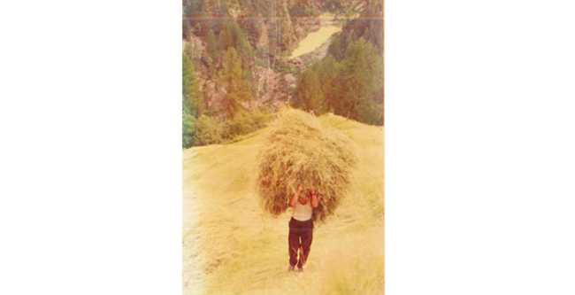 spallone foto vecchia fieno