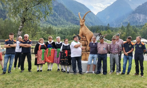 statua stambecco antrona