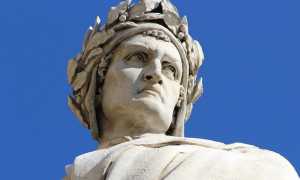 statue of dante alighieri 5535369 640