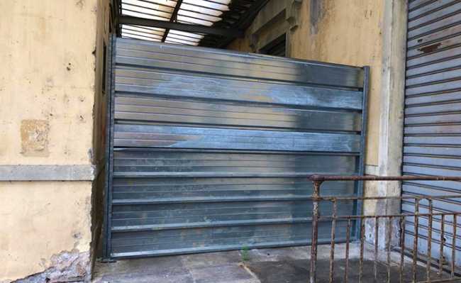 stazione struttura anti clochard