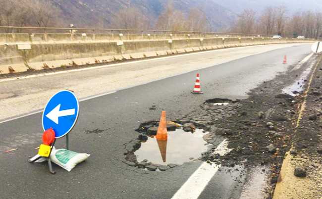 superstrada buche birilli