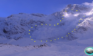valanga monte rosa