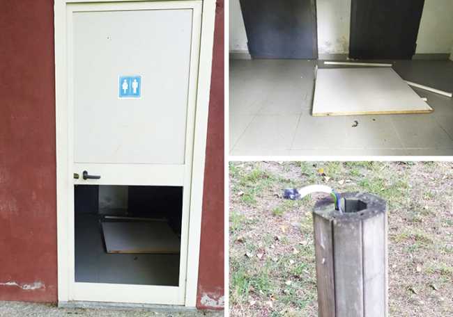 vandalismo pieve porta