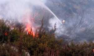 vigili aib sterpaglie incendio 1