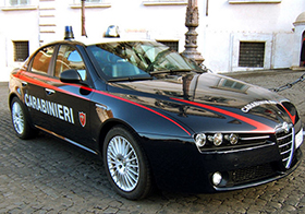 280 auto carabinieri cc w