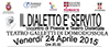 Locandina Il Dialetto e Servito