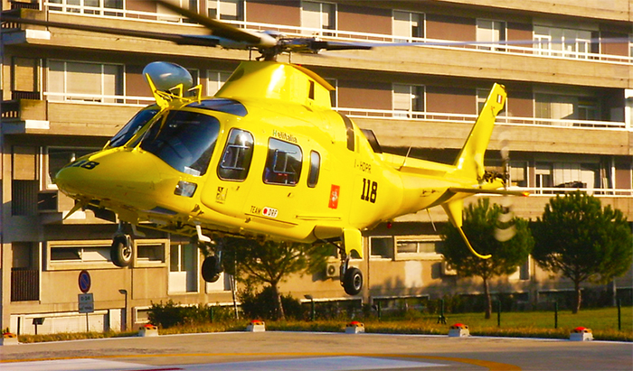 Portato a Novara l'operaio infortunato a Domo, elitrasportato il ferito di Ornavasso