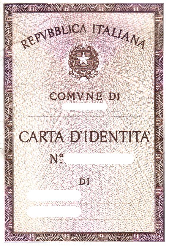 Carta identita italiana