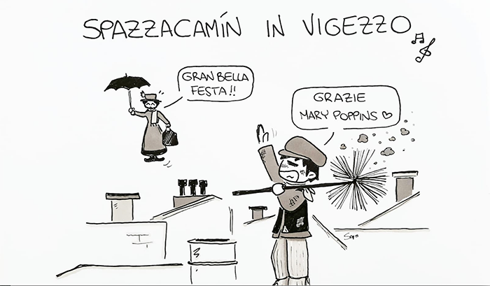 Gli spazzacamini in Vigezzo visti da Sapo