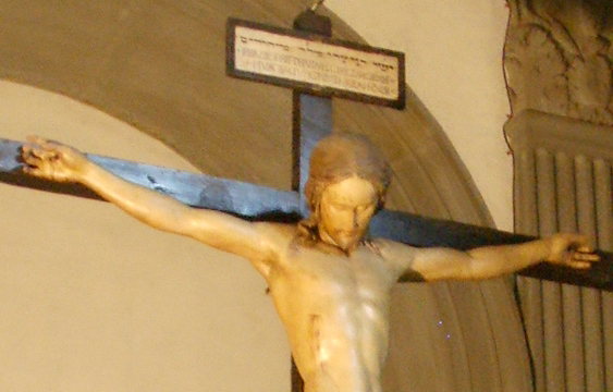 Santo Spirito sagrestia crocifisso di michelangelo 04