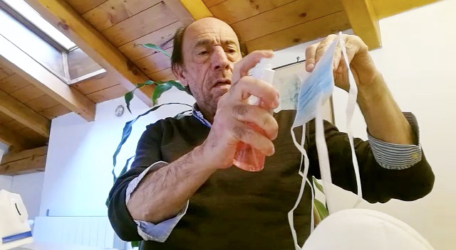 dotto colletta mascherina