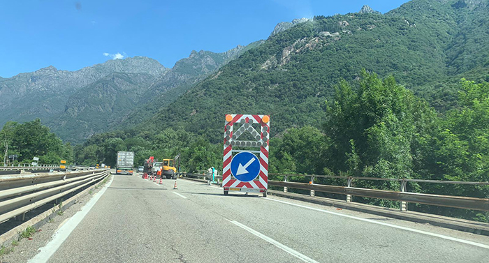 I lavori infiniti sulla VS33 (Vergognosa Statale 33). Lettera di un lettore