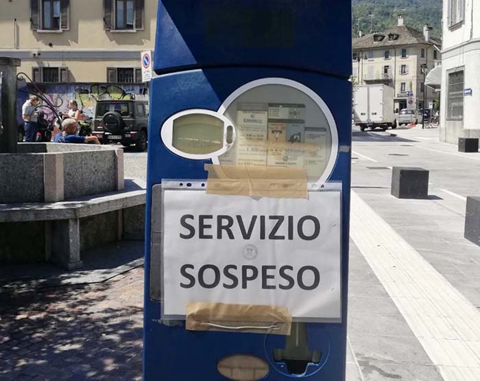 Critiche a Pizzi dal Movimento 5 Stelle per questione del gestore dei posteggi a pagamento: "Ritardi, danni e lunghi contenziosi"