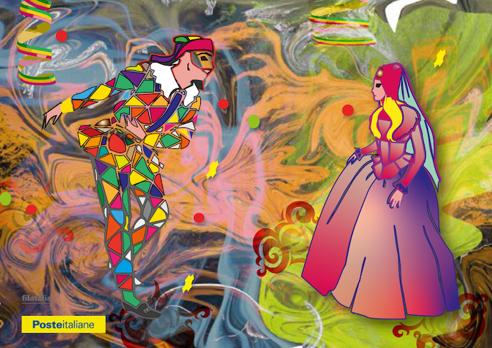 Da Poste Italiane una cartolina per il Carnevale 