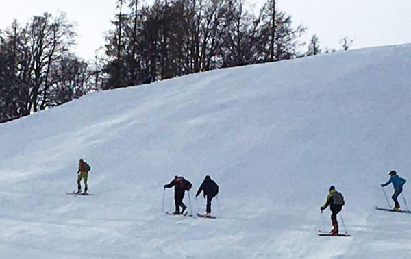 ciaspolatori lusentino