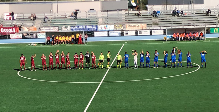 Pareggio 1-1 tra Juve Domo e Santhià al Curotti