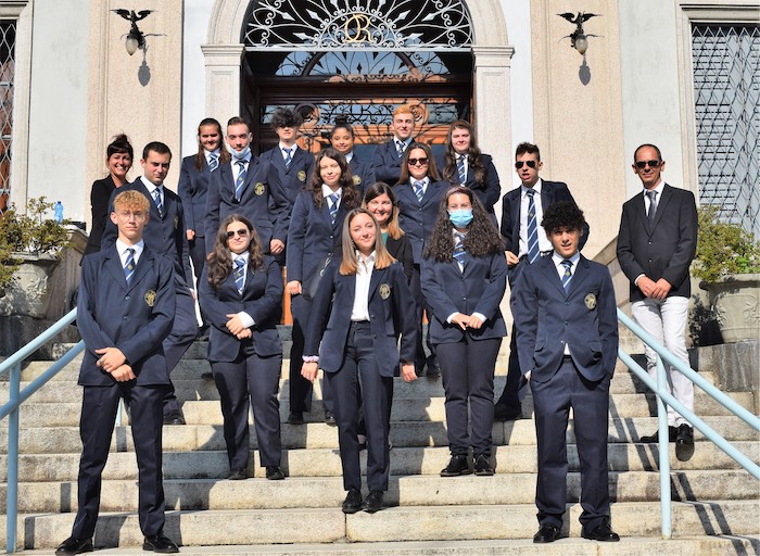 Il primo giorno di scuola all'Alberghiero Rosmini 