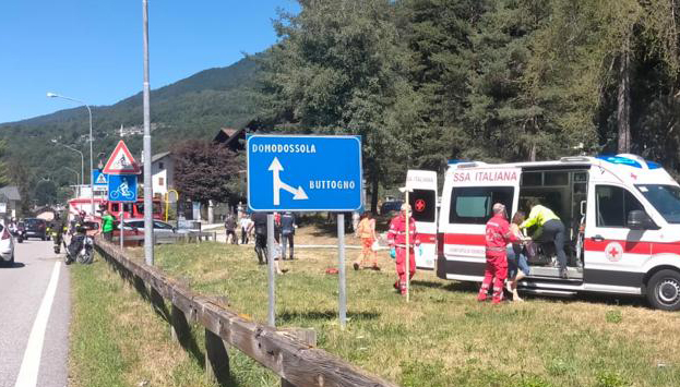incidente auto moto buttogno