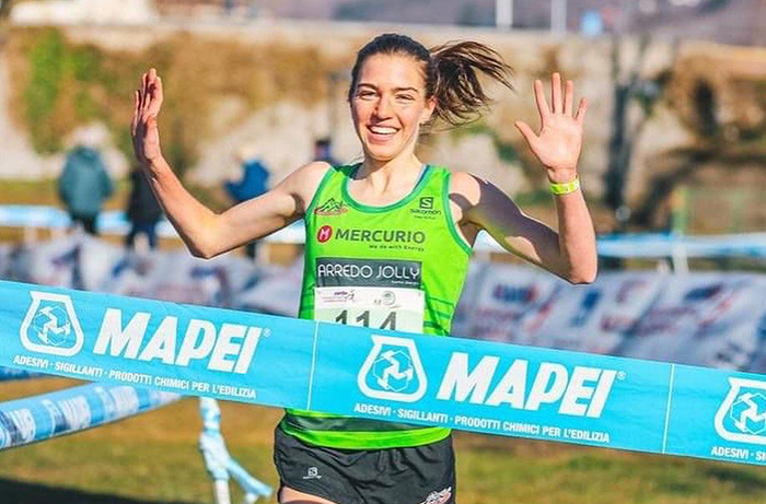 Vittoria di Giovanna Selva nei 1500 metri in pista in Lombardia