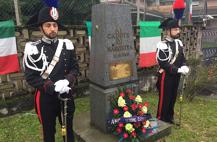 L'Ossola ricorda i Caduti di Nassiriya: la cerimonia martedì tra Domo e Beura