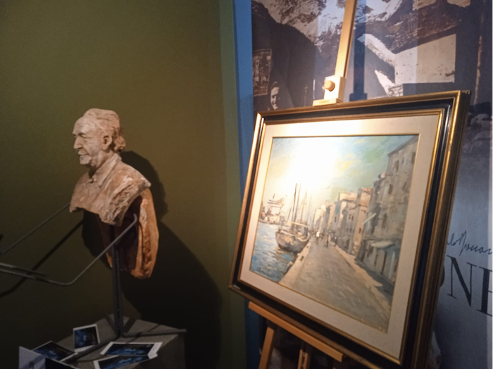 Inaugurata aQua, mostra delle opere di Carlo Bossone - Foto