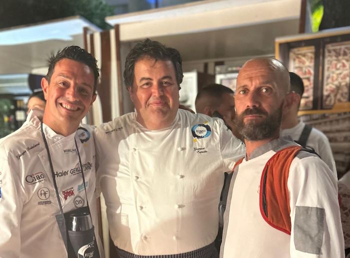 Lo chef Giorgio Bartolucci torna alla festa degli stellati a Vico Equense