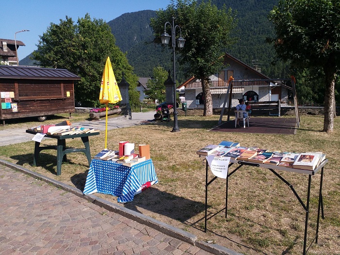 Tutti i mercoledì a Druogno il mercatino dei libri usati