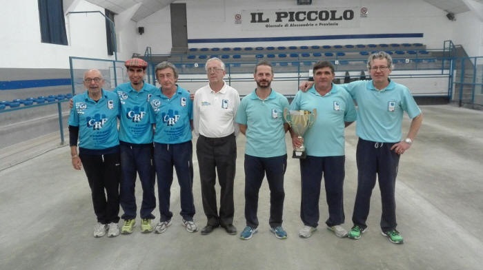 Bocce, altro primo posto del Masera in Categoria B