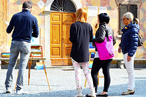 corta pittori an plain