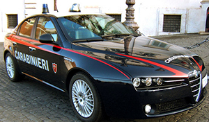 corto carabinieri auto