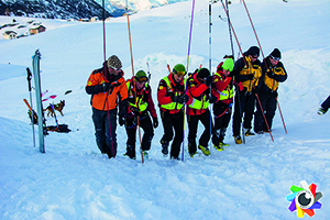corto Socorso alpino gruppo ricerca dispersi valanghe