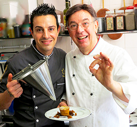 I Bartolucci tra gli chef stellati a Vico Equense