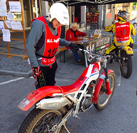 corta moto epoca trial