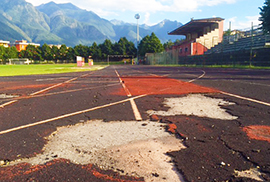 b pista atletica curotti