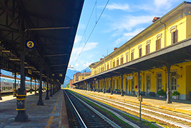 b stazione domo binari lunga