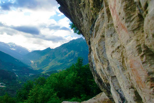 balma cervi paesaggio