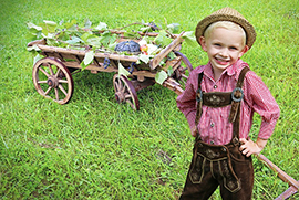 b bambino prato frutta