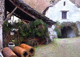 b trontano addobbi avvento case