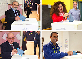 b candidati domo voto