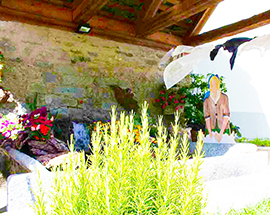 b Lavatoio fiori crodo