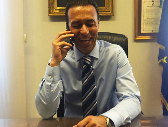 b pizzi telefono riso