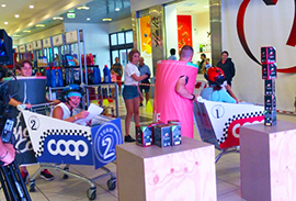 b sfida carrelli coop molecola