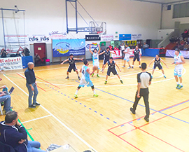 corta poli opposti basket cirie