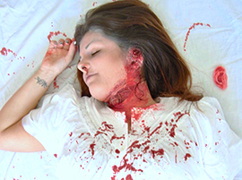 b face painting halloween capristo