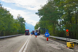 b lavori superstada semaforo