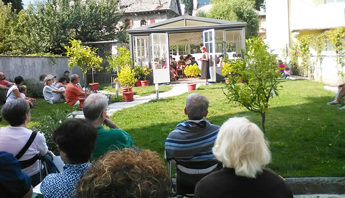 Concerto alla Casa del Profumo in omaggio alla giornalista Dorothy Parker. Foto